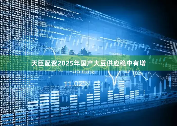 天臣配资2025年国产大豆供应稳中有增